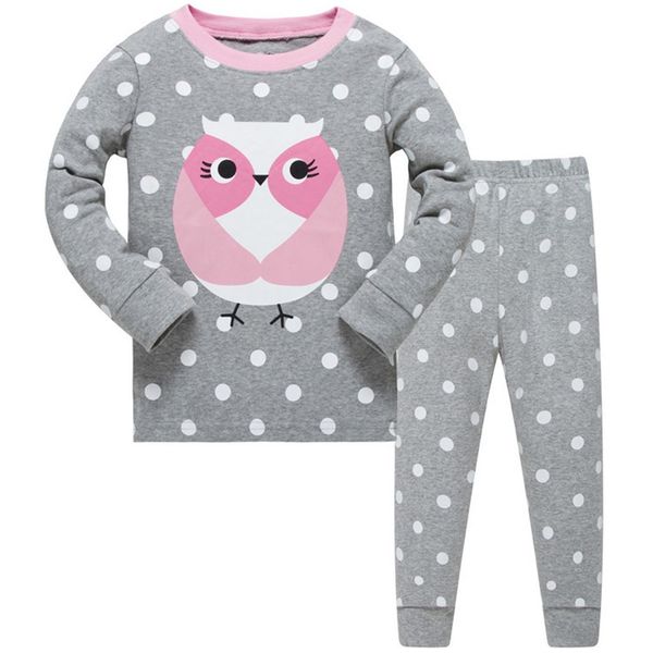 

2pcs cut babys boys clearance children kids boys girls cartoon animal clothes+long pants set outfit z0128, White