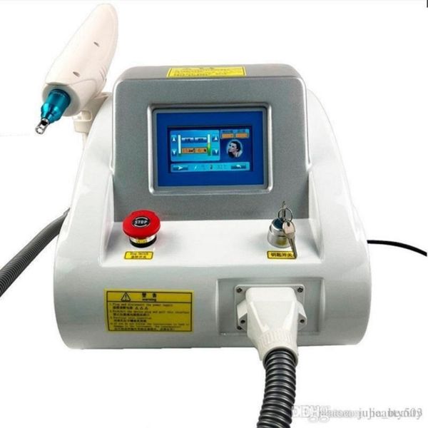 

1064nm 532nm 1320nm nd yag laser tattoo removal eyebrow pigment freckle whitening machine, Black