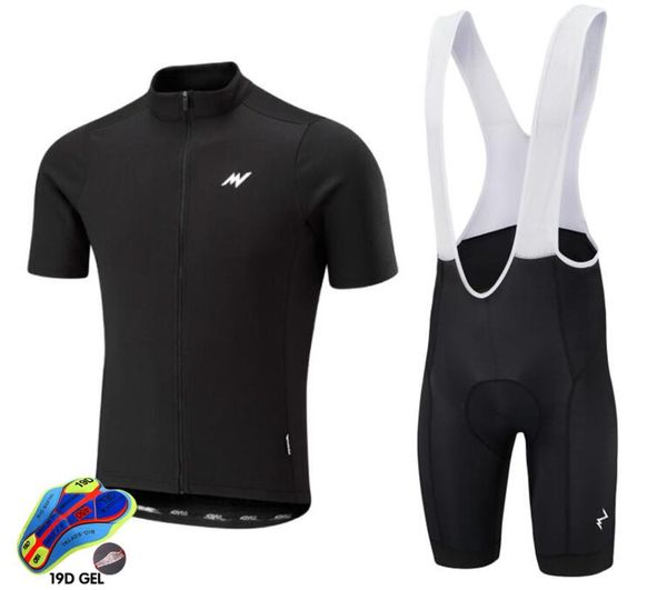 

2020 morvelo cycling jerseys summer set bike shorts kit ropa ciclismo quick-dry pro team cycling jersey maillot 19d gel pad, Black;blue