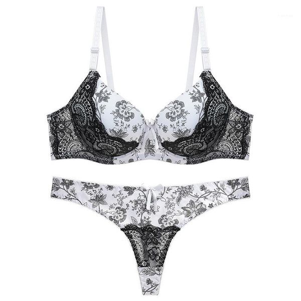 

detachable shoulder strap set condole belt suit female clothing 2020 girl lace womens designer underwear, Black;white