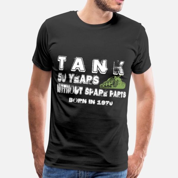 

tank 50 years born in 1970 t shirt men personalized 100% cotton size s-3xl letter cute comfortable summer style formal shirt, White;black