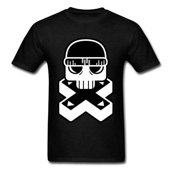 

flack logo t shirt skull cotton men & tees design lovers day t-shirts personalized t-shirt new design round neck