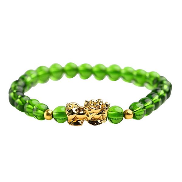 

человек faux женщины obsidian бисер браслет лаки храброе войско подвеска ювелирные изделия lxh, Golden;silver