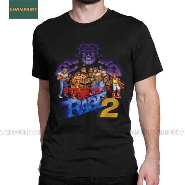 

vintage streets of rage t-shirt men crew neck pure cotton t shirt retro axel golden axe blaze game short sleeve tees unique