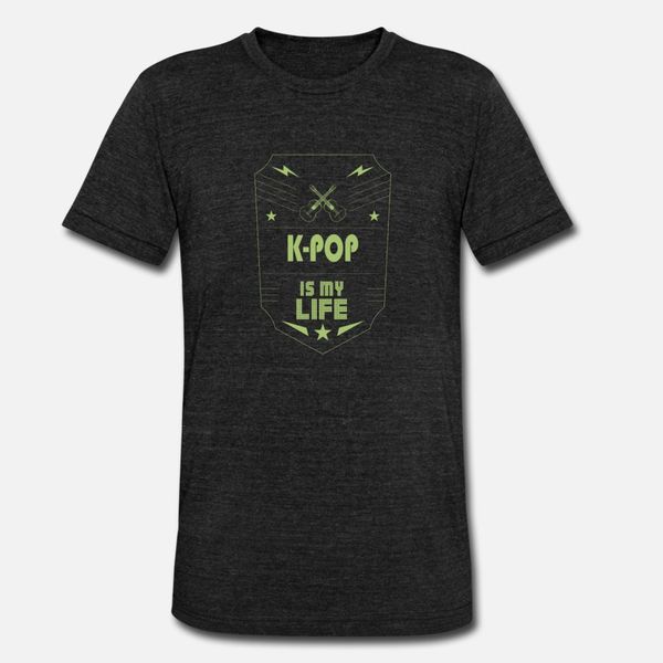 

k pop is my life mainstream music genre gift t shirt men knitted 100% cotton s-3xl solid color crazy new fashion spring original shirt