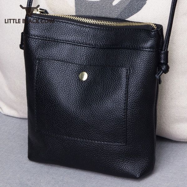 

summer women phone small flap bags genuine leather handbags fashion leisure shoulder bag simple all-match soft cowhide sling bag