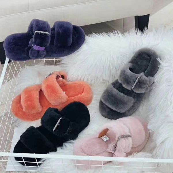 

classics designer woman slippers fashion beach thick bottom slippers luxury alphabet lady sandals leather high heel shoes b04 u1, Black