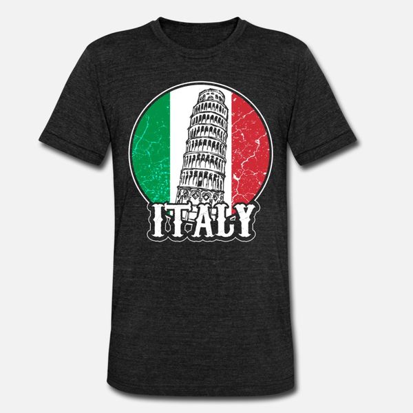 

italy italian flag italia retro pisa t shirt men gift short sleeve plus size 3xl gift casual spring vintage