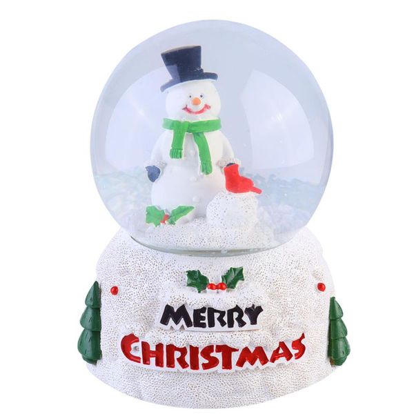 

1pc creative christmas sparkling crystal ball glass ball tabledecorations