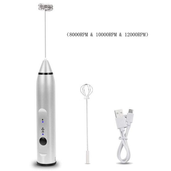 

blender multifunction portable hand mixer milk frother egg beater foamer handheld usb charging electric baby processo