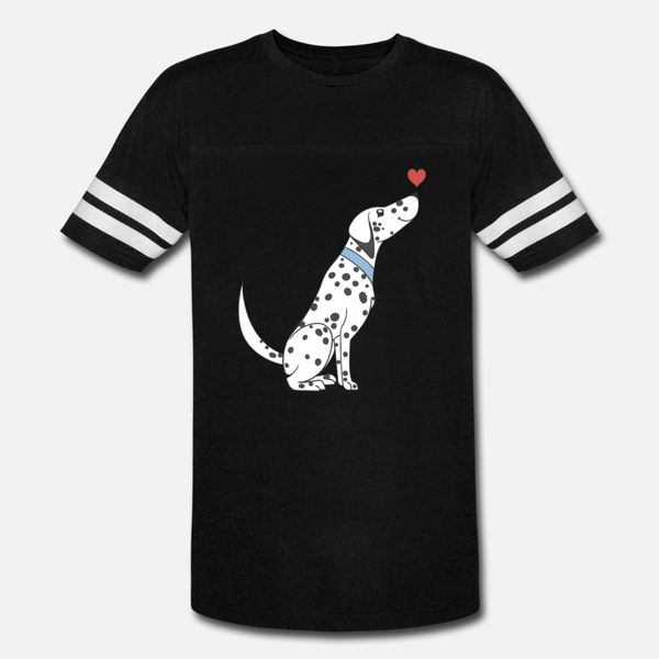 

cute dalmatian cartoon t shirt men customized cotton o-neck fitness basic summer style family shirt