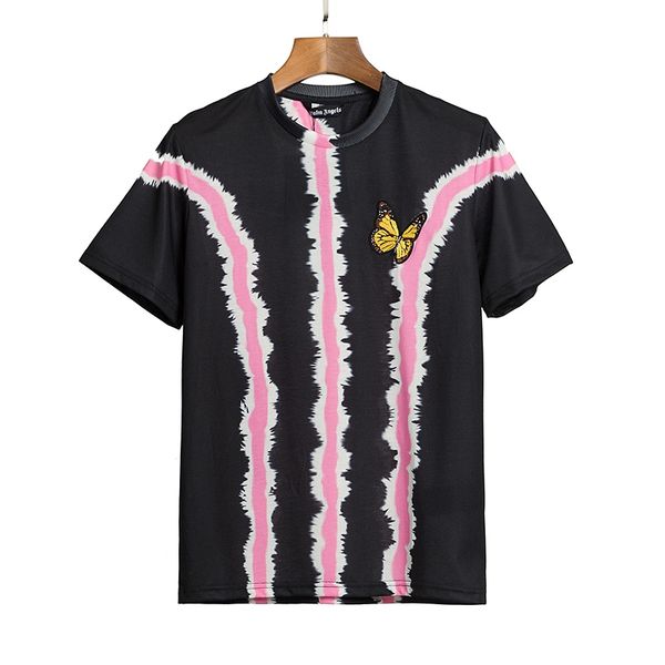 

2020angels красота прилив palm печать ангела pa потерять случайный спорт шеи с коротким рукавом футболки мужчин и женщинами 080308, Gray