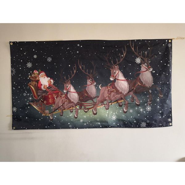 

for indoor 3x5 merry out decoration christmas polyeaster christmas quality shipping high or flag door lquoo homes2011