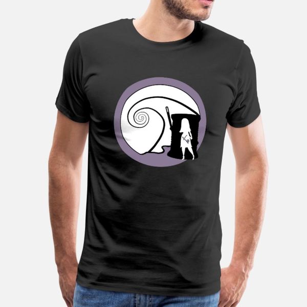 

sally nightmare before christmas thread jacks hill t shirt men custom 100% cotton round collar costume crazy funny casual shirt