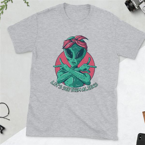 

alien t shirt humans black cotton t-shirt cartoon fashion pattern storm area 51 t-shirts eu size