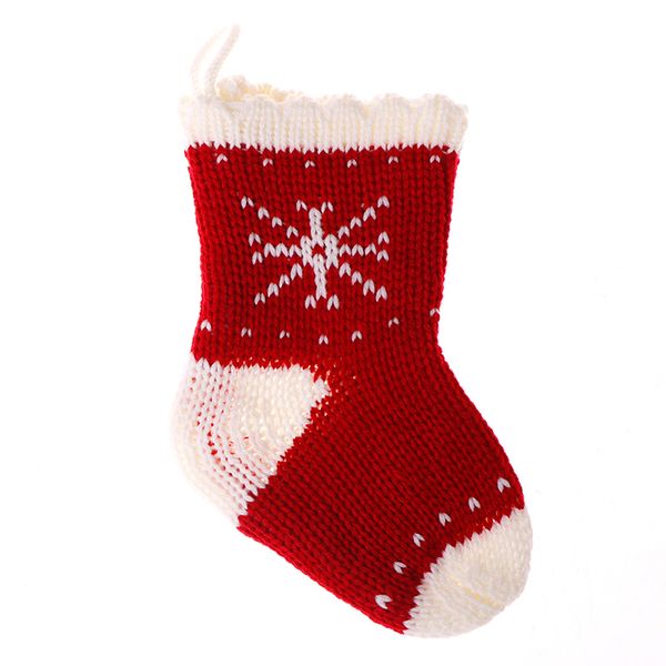 

elk stockings christmas candy gift bag christmas tree snowflake sacks pendant cotton