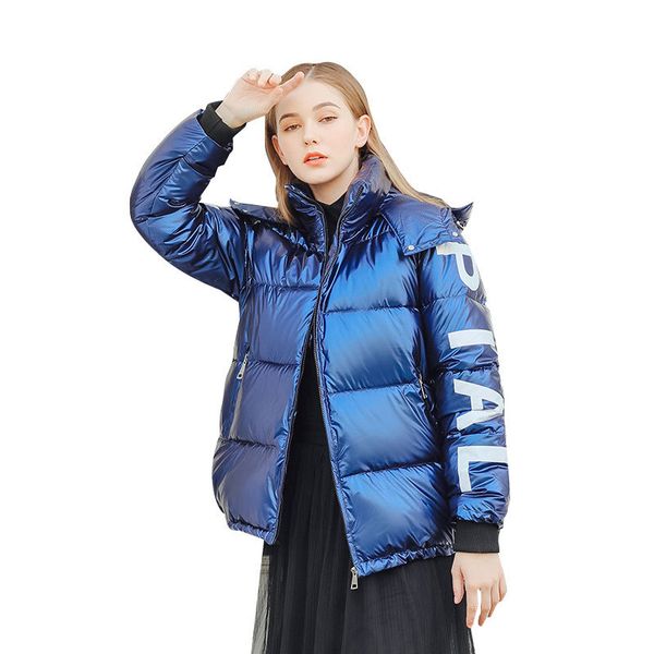 

winter jacekt women korean style female jackets hooded parkas woman clothes thick coat womens clothing vetement femme wpy851, Black
