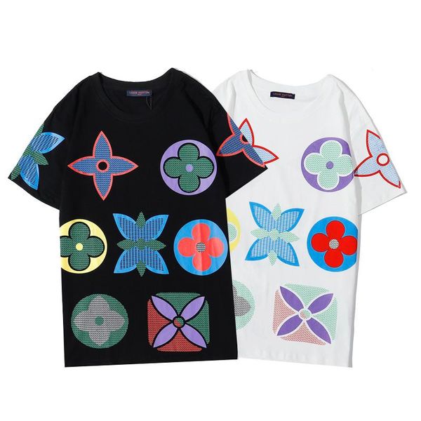 

20ss designer shirts mens fashion tshirt summer short sleeve tees mens designer clothing s-xxl casual t-shirt, White;black