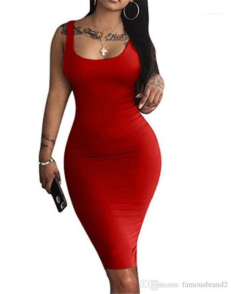 

neck sleeveless slim designer ladies bodycon dresses club pencil dresses womens skinny solid color dresses scoop, Black;gray