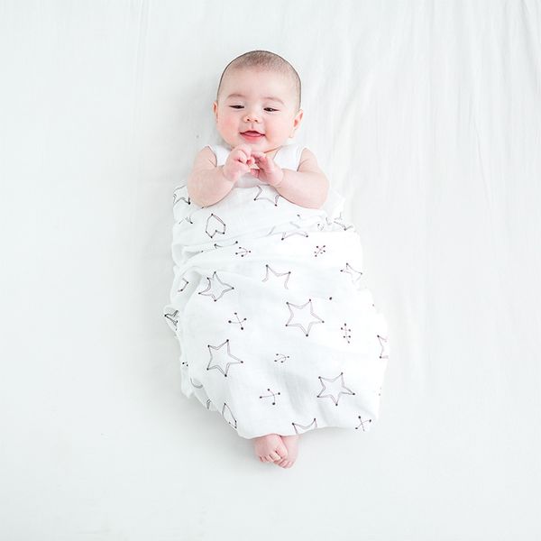 

120*120cm newborn spring baby cotton bamboo muslin blanket baby multi-function child bath towel bedding sleeping supplies