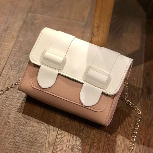 

2020 fashion ladies shoulder bag specific autumn korean version of the new messenger crossbody bag chain purse pu leather #45