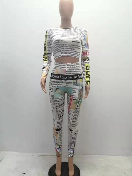 

female apparel two pieces ladies suits fashion womens designer 2pcs suit digital printed tracksuits casual slim, Gray