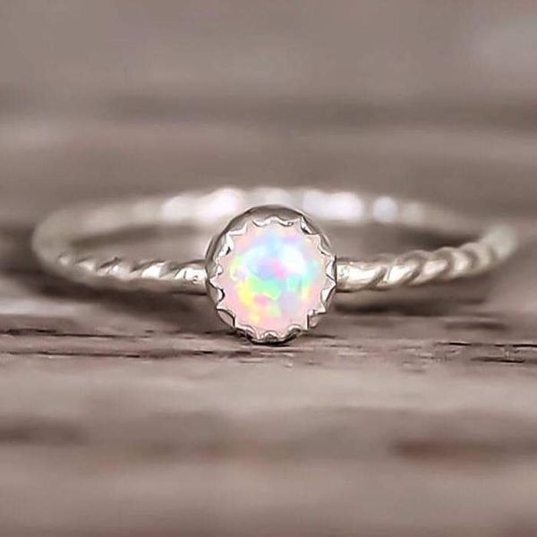 

zhouyang rings for women small opal ring silver color thin fashion jewelry tail ring knuckle kar234, Golden;silver