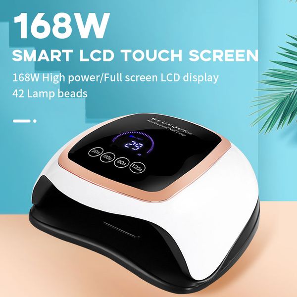 

светодиодные лампы для ногтей сушилка для всех гель лак для ногтей лампа с жк-дисплей с сенсорным датчик профессиональный uv led сушилка для