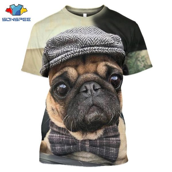 

animal dog puppy homme clothing 3d print shirts plus size anime humor men clothing