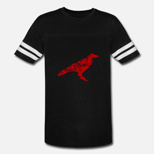 

raven crow raven with forest animals shirt gift t shirt men create 100% cotton size s-3xl slim crazy casual summer style kawaii shirt