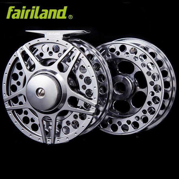 

fly fishing reel combo 90mm 5/6 w/ premier extra spool 3bb full metal ice fishing wheel cnc aluminum l/r hand changeable