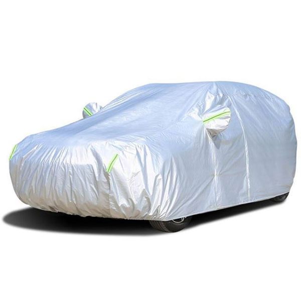 

universal car covers size s/m/l/xl/xxl indoor outdoor full auot cover sun uv snow dust resistant protection cover for sedan suv
