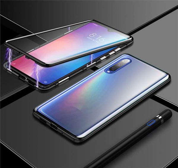 

samsung galaxy fundas coque glass full cover cover flip magnetic s8 double capa phone s8 360 side metal galaxy for tempered case ebyhs