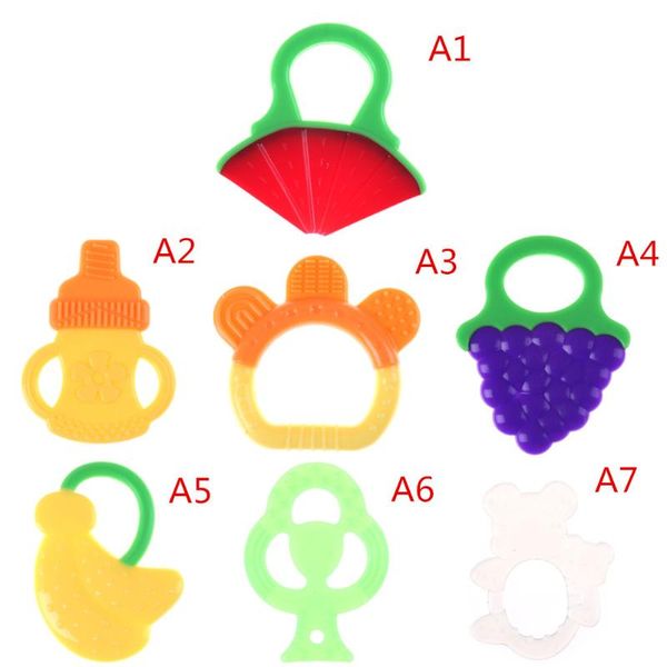 

1pcs cartoon shape wristband appease for kids pacifier baby teether toy toothbrush silicone molar teething toys infant