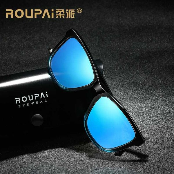 

2020new square polarized men's sunglasses classic design fashion ladies sunglasses uv400 sports driving glasses, White;black
