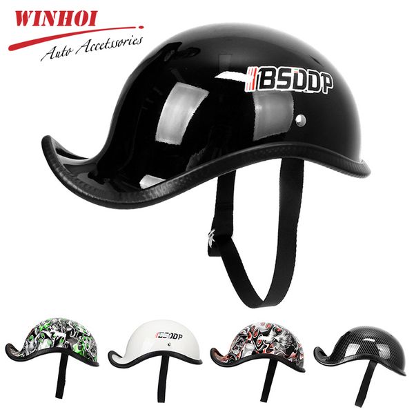

motorcycle helmet vintage for universal half face lightweight safety helmet summer bend motorcycle motorbike retro