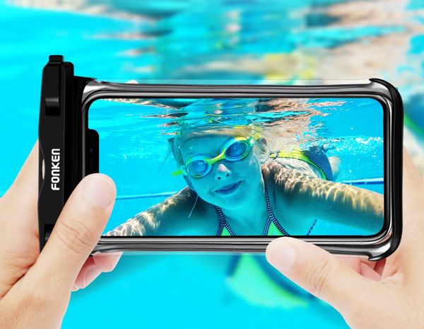 

2020 rainproof touch screen camera wholesale inflatable waterproof pouch mobile phone bags protective cell phone case for surfing beach