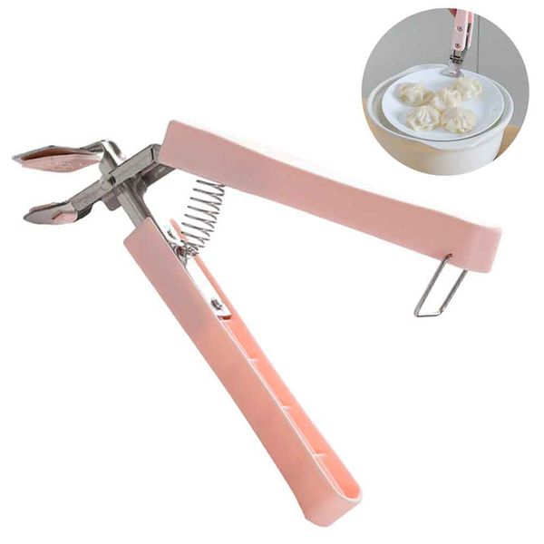 

stainless steel pan gripper pot restaurants kitchen tool anti scalding bowl clip