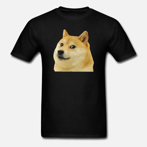 

doge t shirt men customized 100% cotton plus size 3xl normal sunlight basic summer style outfit shirt