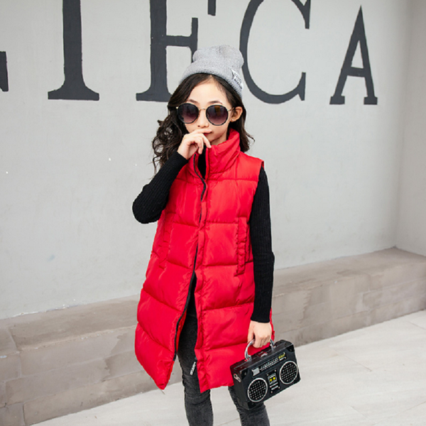 

baby girl boy winter warm windbreaker cotton fleece sleeveless jacket children's clothing hooded vest kg-468, Blue;gray