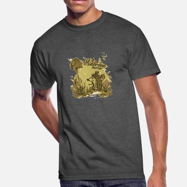 

mushroom hunter amsterdam t shirt men designing cotton euro size s-3xl costume fit new fashion spring autumn kawaii shirt