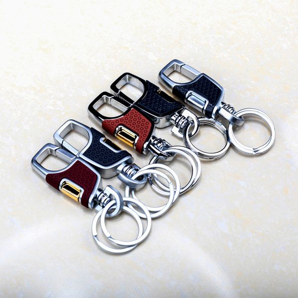 

car key ring metal key chain car chain accessories for products convenient to carry, Silver