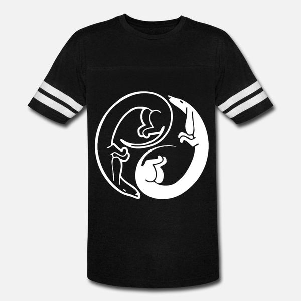 

yin yang dogs t shirts t shirt men designer short sleeve plus size 3xl pattern graphic humor summer style letter shirt
