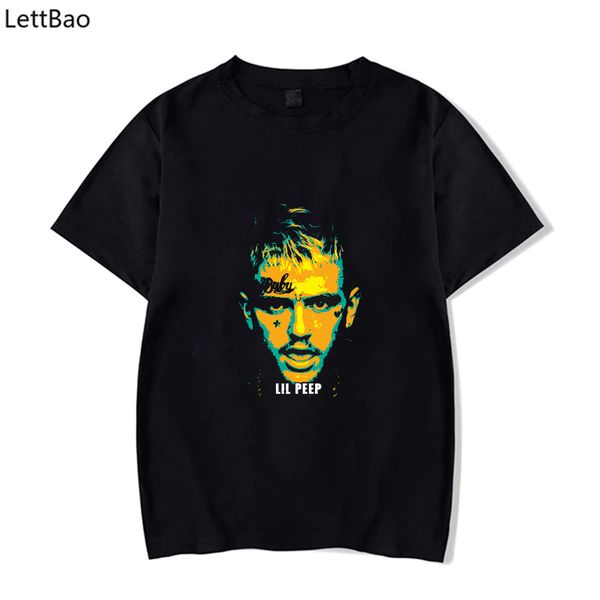

lil peep fashion t-shirts men women short sleeved o-neck t-shirt ullzang harajuku personality vogue tees clothing