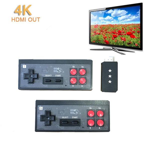 

2020 new wireless game console hdmi output tv video 600 hdmi game console video handheld with retail package