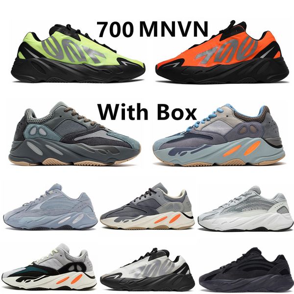 

wave runner 700 mnvn phosphor mens women running shoes kanye west 700 carbon blue vanta bone geode static tie-dye sports outdoor sneakers