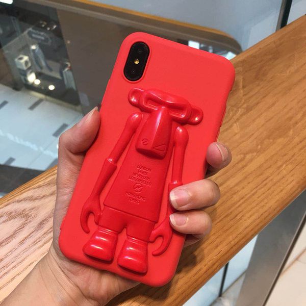 

designer stereoscopic monkey phone case for iphone 11/11pro/11pro max xsmax xr x 7p/8p 7/8 fashion europe and america style back cover