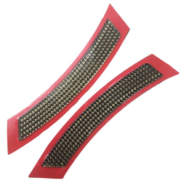 

for- e92/e93 3-series 07-13 coupe/convertible front bumper reflectors - red+grey
