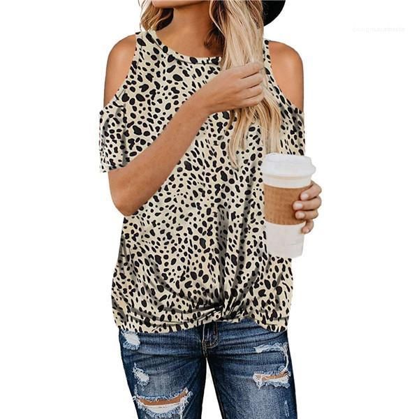 

шеи тройники женщин sexy leopard tshirts женщина с плеча с длинным рукавом весна дамы дряблая crew, White