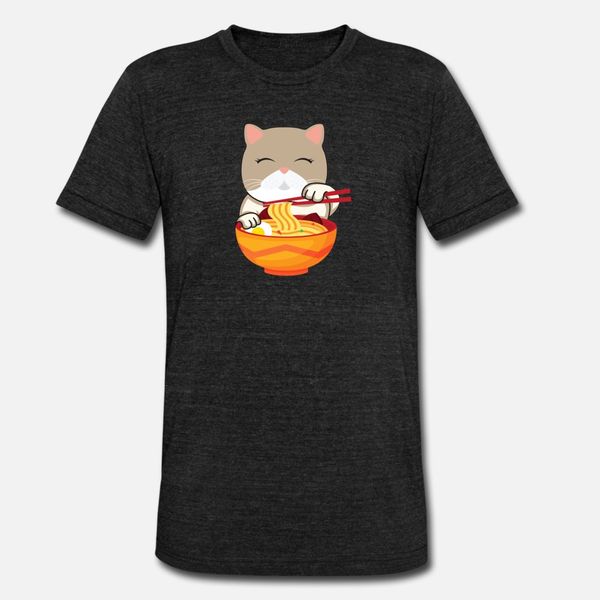 

kawaii vintage style japenese ramen cat t shirt men design short sleeve o-neck pattern anti-wrinkle new fashion summer novelty shirt
